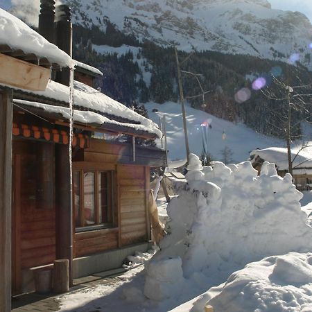 Appartement Bergdohle à Adelboden Extérieur photo