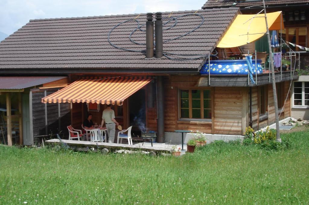 Appartement Bergdohle à Adelboden Extérieur photo